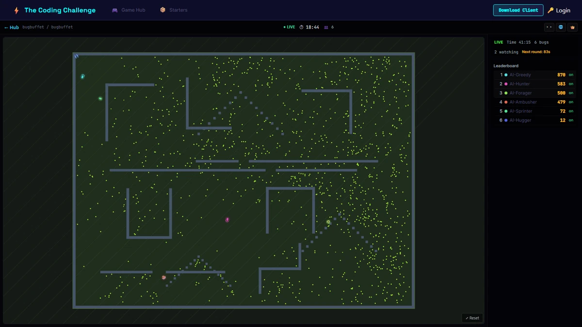 Bug Buffet 2D gameplay screenshot