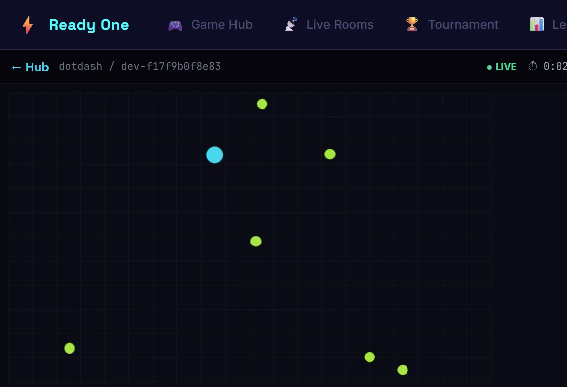 Dot Dash 2D gameplay screenshot